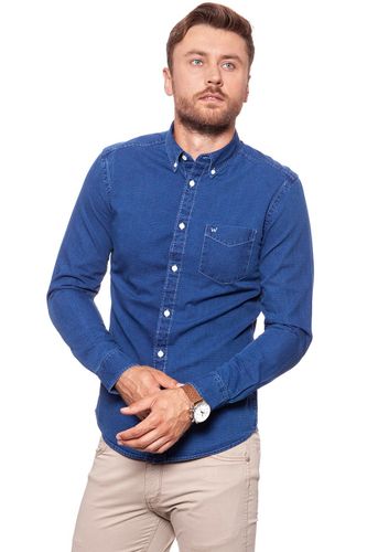 WRANGLER LS 1PKT BUTTON DOWN LIGHT INDIGO W5883T42E M na Arena.pl
