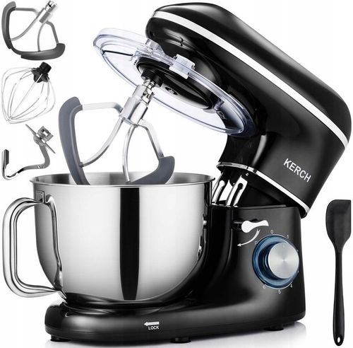 ROBOT KUCHENNY PLANETARNY MIKSER Z MISĄ KERCH MYCHEF 4000W BLACK 6,2L na Arena.pl