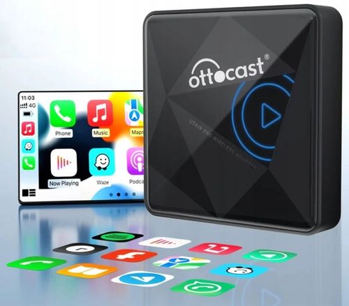 Ottocast U2Air PRO Bezprzewodowy Adapter Bluetooth Apple CarPlay na Arena.pl