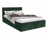 Łóżko 120x200 tapicerowane stelaż metalowy FRESIA