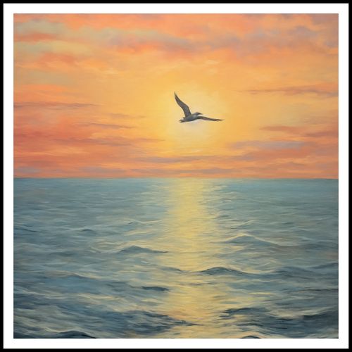 Plakat 100x100cm Serenada Nieba na Arena.pl