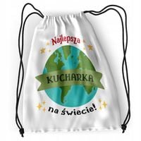 Plecak Dla Kucharki Sportowy Szkolny Worek Torba Z Nadrukiem Ze Zdjęciem