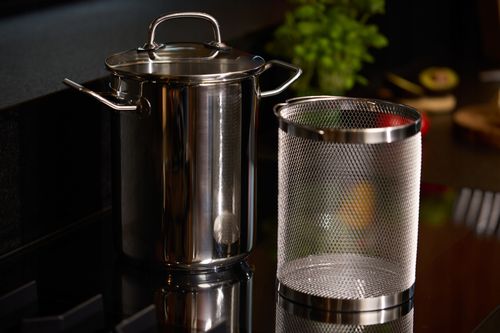 Garnek na szparagi 16x21cm z pokrywką Pierro Elegance 4,1L NOIS na Arena.pl