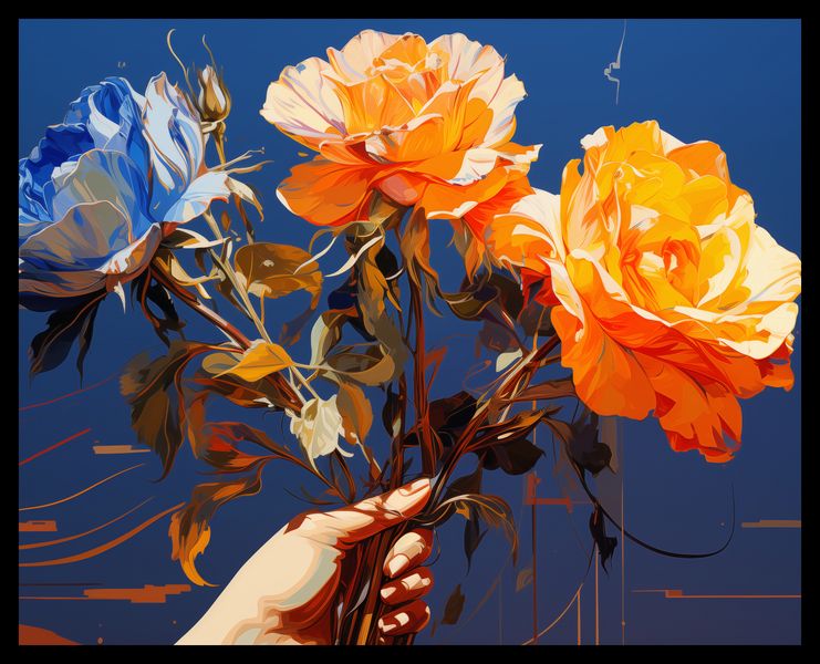 Plakat 50x40cm Żywy Uścisk zdjęcie 2