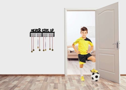 Wieszak na medale NEVER GIVE UP na Arena.pl