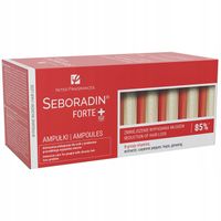 Seboradin Forte przeciw wypadaniu włosów ampułki 5,5 ml x 14 ampułek
