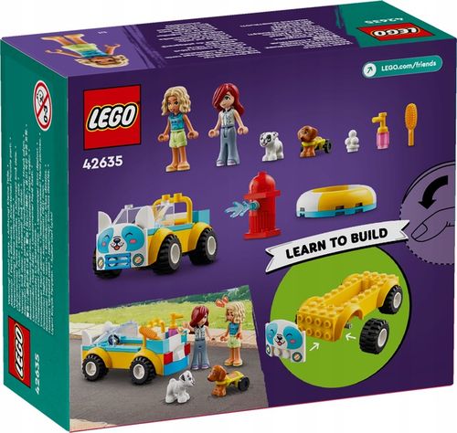 LEGO FRIENDS 42635 SAMOCHÓD DO PIELĘGNACJI PSÓW pieski zestaw dla dzieci +4 na Arena.pl