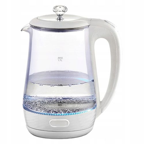 Czajnik elektryczny szklany Maestro 1,7l 2200W MR-052-WHITE na Arena.pl