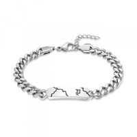 Bransoletka Męska Police PEAGB0041201 Srebrzysty