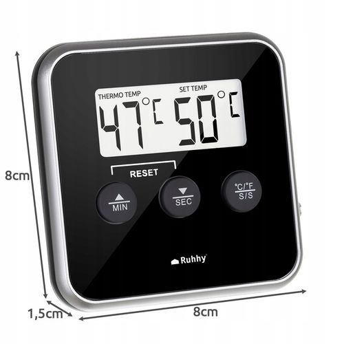 Termometr do Piekarnika Lodówki Kuchni Sonda Timer na Arena.pl