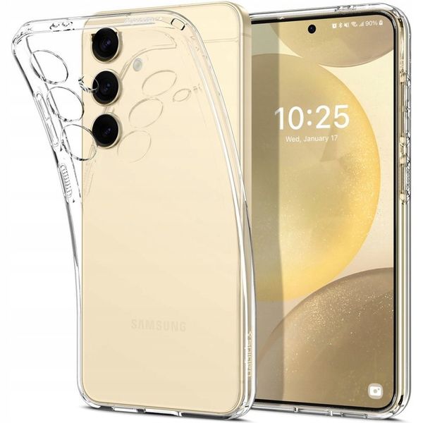 Etui Spigen Liquid Crystal Galaxy S24 Crystal Clear zdjęcie 7
