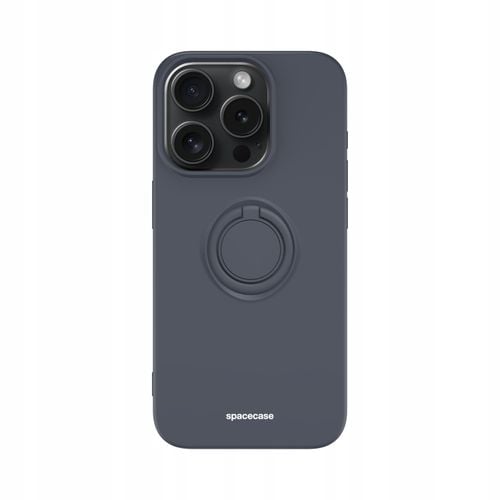 ETUI MATOWE DO IPHONE 15 PRO SPACECASE SILICONE RING SILIKONOWE + SZKŁO na Arena.pl