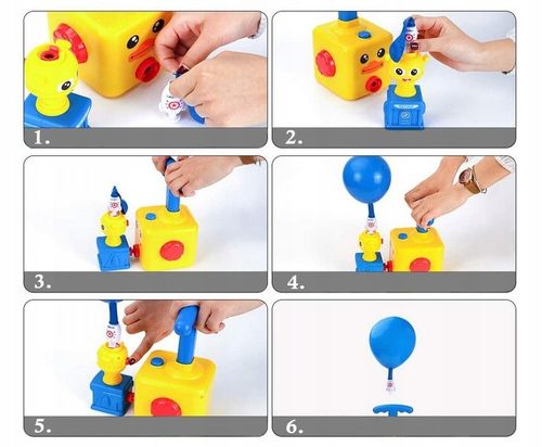 Power Balloon AUTA Z NAPĘDEM pompka balony pojazdy na Arena.pl