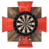 Tablica Drewniana John Paddle do Darta Order Fire Red