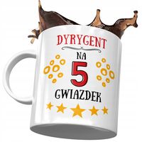 Dla Dyrygenta Kubek Na Urodziny Na Prezent Z Nadrukiem Ze Zdjęciem