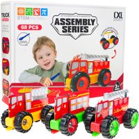 TG72952 ZESTAW POJAZDÓW STRAŻACKICH KONSTRUKCYJNYCH 3 POJAZDY 68 EL.