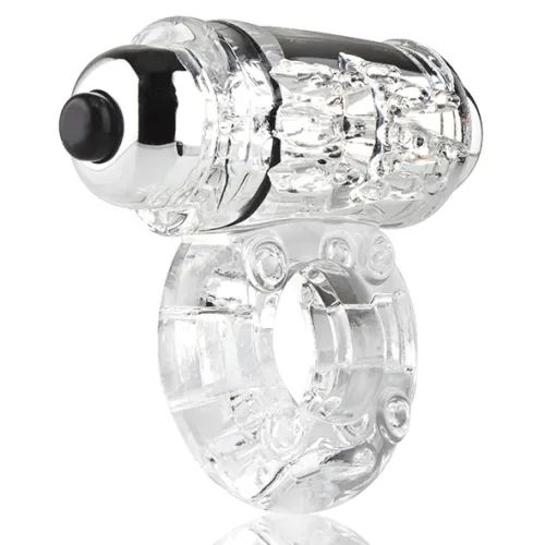 the screaming o owow clear - wibrujący pierścień silikonowy, transparentny na Arena.pl