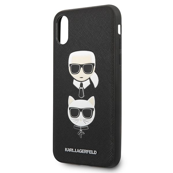 Etui Karl Lagerfeld do iPhone XS, iPhone X, Czarny zdjęcie 3