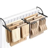 Suszarka na Kaloryfer Grzejnik Balkon Pranie Rozsuwana Regulowana 68-123 cm