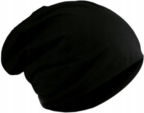 Ciepła Czapka Oversize Smerfetka Beanie Hipster na Arena.pl