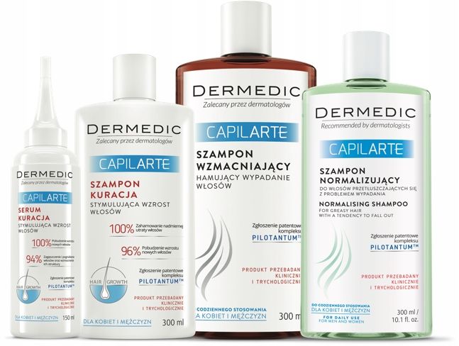 DERMEDIC CAPILARTE 300 ml Szampon Kojący zdjęcie 3