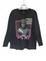 SQUID GAME FRONT MAN Koszulka z długim rękawem z logo koreańskim R-XL