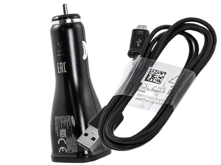 ŁADOWARKA SAMOCHODOWA EP-LN915U + KABEL MICRO USB ECB-DU5ABE zdjęcie 1