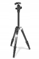 LEKKI MARKOWY STATYW TRIPOD Z GŁOWICĄ MANFROTTO TRAVELLER SMALL 143CM 4KG