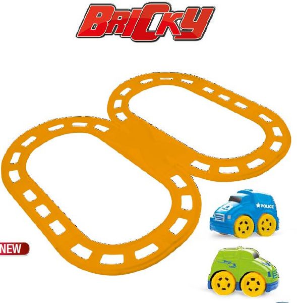 MochToys 10438 TOR Z 2 SAMOCHODAMI Bricky zdjęcie 2