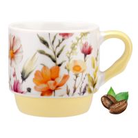 Kubek porcelanowy z uchem 300 ml z nadrukiem na prezent do kawy herbaty