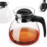 Dzbanek Szklany do Zaparzania Podawania Kawy Herbaty Ziół Naparów 2,3L
