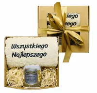 Prezent Na 18-99 Urodziny Dla Kobiety Mężczyzny Ręcznik Kubek Kosz