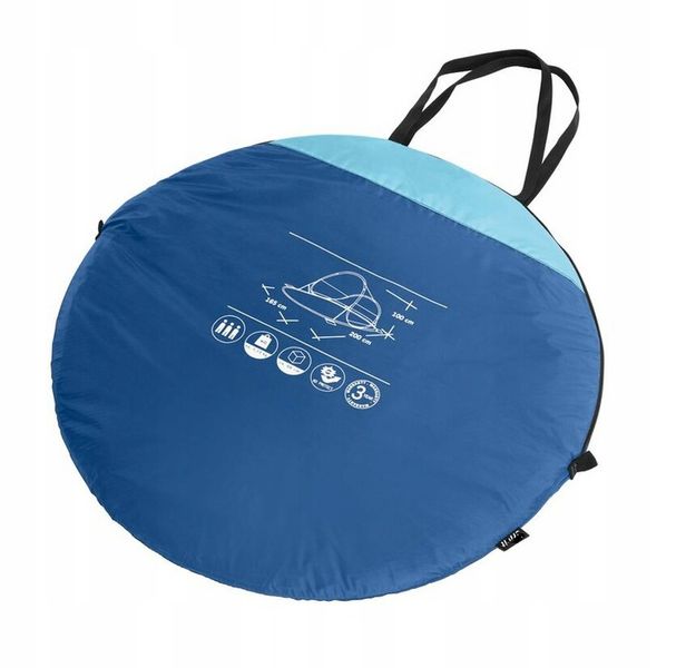 Namiot plażowy plażę parawan samorozkładają 160cm zdjęcie 3