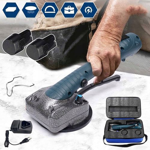 PRZYSSAWKA WIBRUJĄCA DO UKŁADANIA POZIOMOWANIA PŁYTEK GLAZURY WIBRATOR 12V na Arena.pl