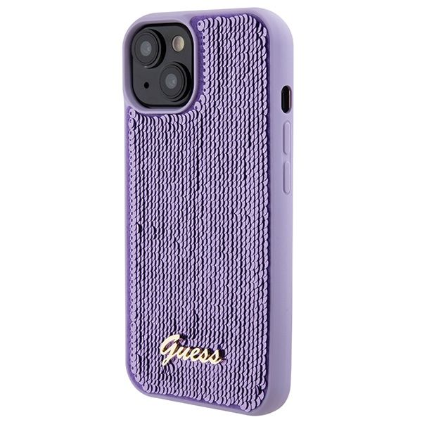 Etui Guess do iPhone 15, iPhone 14, iPhone 13, Fioletowy zdjęcie 2