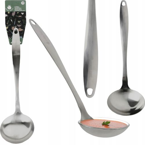 ŁYŻKA WAZOWA CHOCHLA NABIERAK DO NALEWANIA ZUP SOSÓW ZE STALI NIERDZEWNEJ na Arena.pl