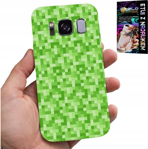 ETUI DO SAMSUNG GALAXY S8 - WZORY Z GIER Z GRY PIKSEL PIKSELE PLECKI na Arena.pl