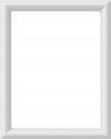 RAMKA ŚCIENNA SZTUKATERIA LISTWA TWARDA BIAŁA PABLO 40x50 cm