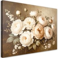 Obraz klasyczny do salonu sypialni biura kuchni, Białe 120x80