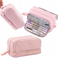 PIÓRNIK SZKOLNY CZTEROKOMOROWY WIELOFUNKCYJNY 3W1 SZKOLNY DO SZKOŁY