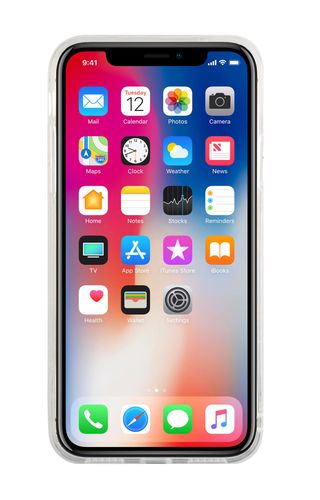 GUESS HARD CASE LIQUID GLITTER Apple iPhone X - SILVER na Arena.pl