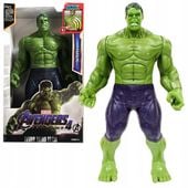 HULK DUŻA RUCHOMA FIGURKA INTERAKTYWNA 30cm DŹWIĘK ŚWIATŁO AVENGERS