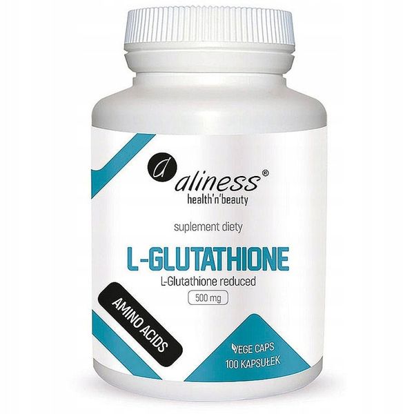 ALINESS L-Glutathione 500 mg 100 kaps zdjęcie 1