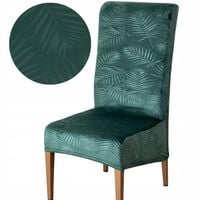 POKROWIEC NA KRZESŁO WYDŁUŻONY WELUR ELASTYCZNY POKROWCE XXL OEKO-TEX