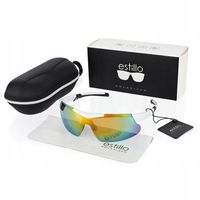 Sportowe Okulary Przeciwsłoneczne Polaryzacyjne Rowerowe ESTILLO Akcesoria