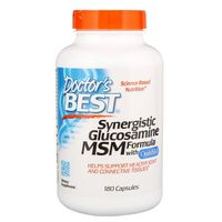 # DOCTOR'S BEST Synergistic Glucosamine MSM Formula with OptiMSM (180 kaps.
