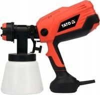 ELEKTRYCZNY PISTOLET MALARSKI AGREGAT 600W 1L/min + 3 DYSZE YATO YT-82553