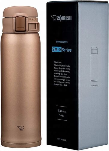 Kubek Termiczny na kawe Zojirushi 480 ml Termos próżniowy SM-SR48E-NM Złoty na Arena.pl