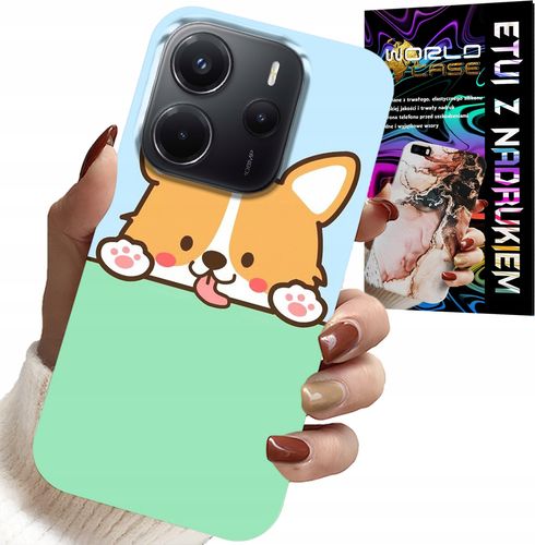 ETUI DO XIAOMI NOTE 14 4G - SŁODKI PIESEK WZORY Z BAJEK POKROWIEC na Arena.pl