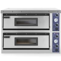 piec do pizzy elektryczny dwukomorowy xl plus 44 12kw 8 pizz śr. 35cm